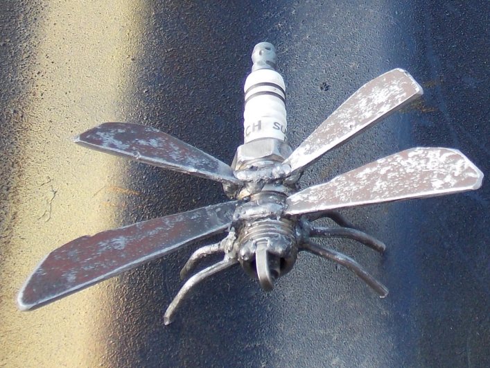 Spark Plug Dragonfly